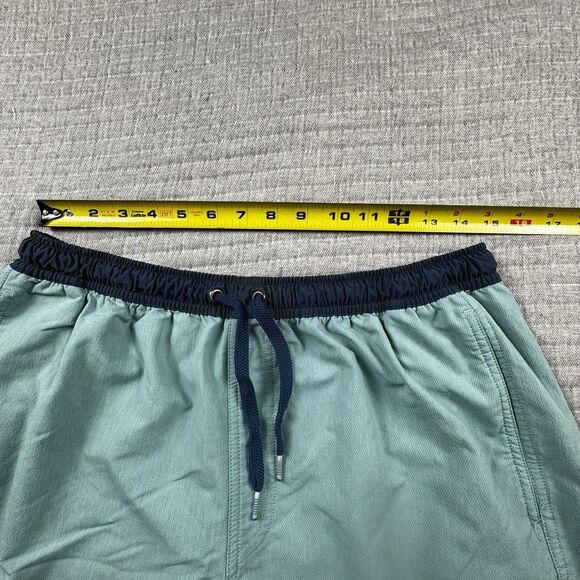 Freefly Breeze Short Men L Blue 7" LL Bamboo Drawstring Performance Gym Running - Picture 4 of 8